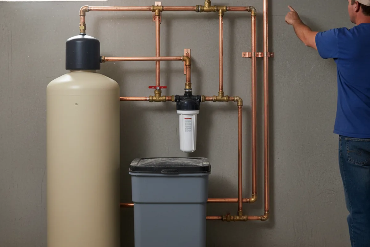 Whole-house water treatment system installed in West Sayville